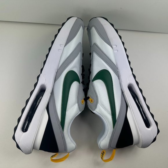 NIKE Air Max DAWN Men's Shoe White/Gorge Green-Black-University Gold DM0013 101 - Picture 2 of 12